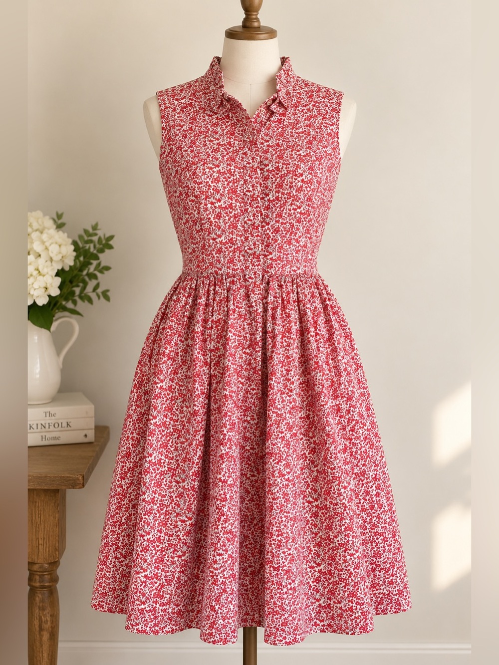 J.Crew Rebecca Liberty Floral Cotton Dress Size 8
